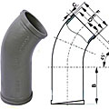 Угол (колено) для бетоновода бетононасоса