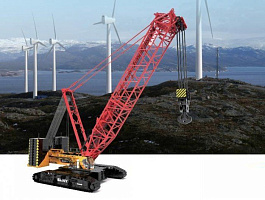 Гусеничный кран SANY SCC6500A