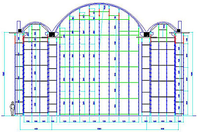Опалубка PSK-CLASSIC для арочных конструкций и сводов