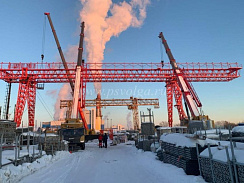 Козловой кран Shikaan двухбалочный 50т