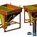Бадья (бункер) для бетона ПСВ-1 универсальная (1м³, однокубовая)