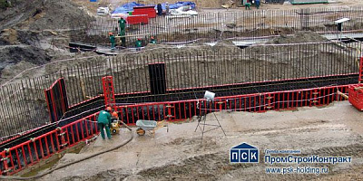 Опалубка фундаментов стальная крупнощитовая PSK-DELTA (ПСК-Дельта)