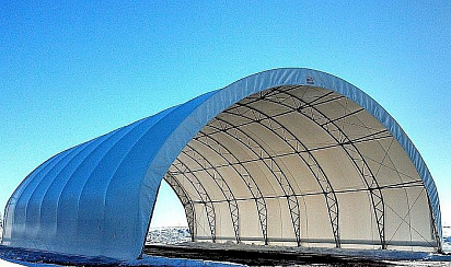 Быстровозводимые тентовые конструкции (ангары)