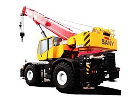 Короткобазные краны SANY