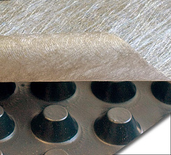 УНИВЕРСАЛЬНАЯ ДРЕНАЖНАЯ МЕМБРАНА ИЗ ПОЛИЭТИЛЕНА ВЫСОКОЙ ПЛОТНОСТИ (HDPE).