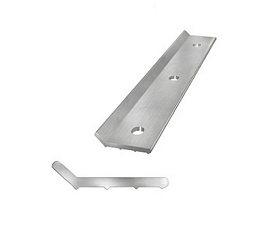 Алюминиевая рейка прижимная краевая РА2